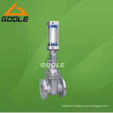 Pneumatic Flanged Gate Valve (GAZ641H)